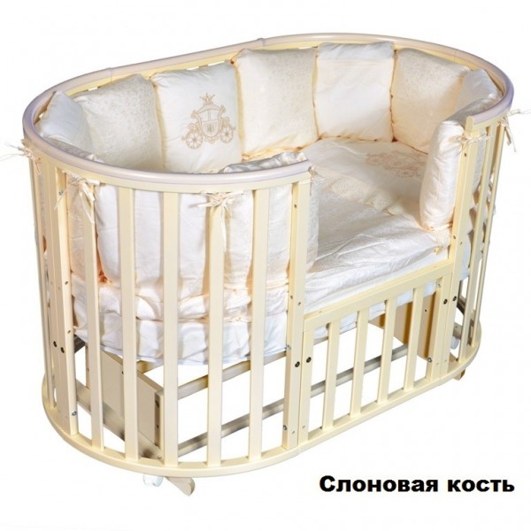 Круглая кроватка SOFIA 4 купить с доставкой по Минску и всей РБ