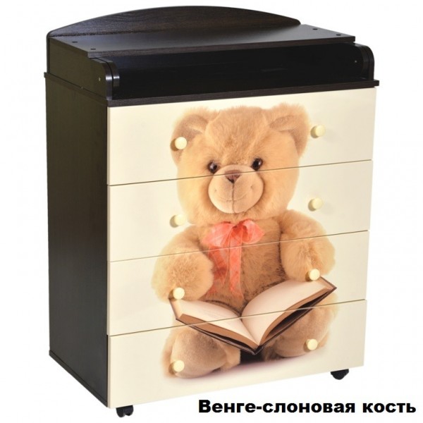 Детский комод 804 МДФ TEDDY купить с доставкой по Минску и всей РБ