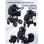 Коляска Chiccolino Gold 3 в 1 черная купить с доставкой по Минску и всей РБ