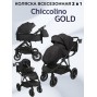 Коляска Chiccolino Gold 2 в 1 черная купить с доставкой по Минску и всей РБ